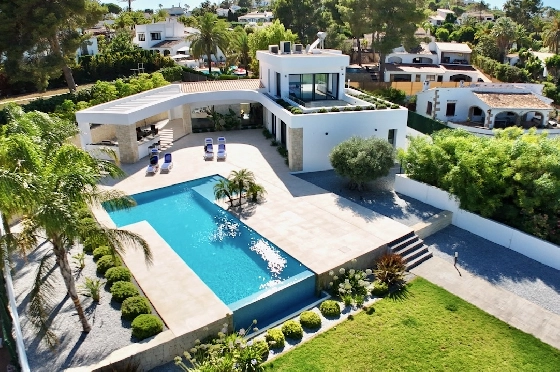 Villa in Javea(Pinosol) zu verkaufen, Wohnfläche 260 m², Zustand Erstbezug, + Fussbodenheizung, Klimaanlage, Grundstück 1866 m², 4 Schlafzimmer, 3 Badezimmer, Pool, ref.: CA-H-1790-AMBE-43