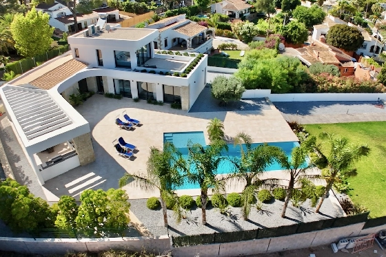 Villa in Javea(Pinosol) zu verkaufen, Wohnfläche 260 m², Zustand Erstbezug, + Fussbodenheizung, Klimaanlage, Grundstück 1866 m², 4 Schlafzimmer, 3 Badezimmer, Pool, ref.: CA-H-1790-AMBE-45