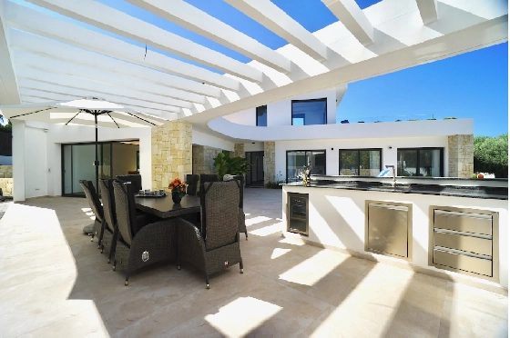 Villa in Javea(Pinosol) zu verkaufen, Wohnfläche 260 m², Zustand Erstbezug, + Fussbodenheizung, Klimaanlage, Grundstück 1866 m², 4 Schlafzimmer, 3 Badezimmer, Pool, ref.: CA-H-1790-AMBE-6