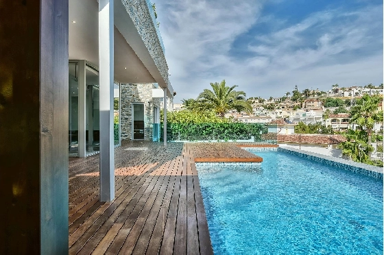 Villa in Calpe(La Canuta) zu verkaufen, Wohnfläche 287 m², Klimaanlage, Grundstück 900 m², 3 Schlafzimmer, 5 Badezimmer, Pool, ref.: COB-2669-10535-32