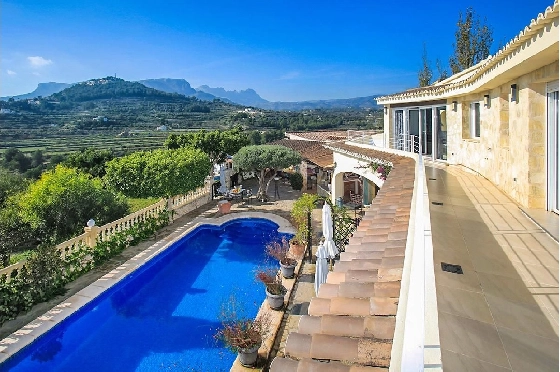 Villa in Calpe(Calpe) zu verkaufen, Wohnfläche 500 m², Klimaanlage, Grundstück 3500 m², 4 Schlafzimmer, 4 Badezimmer, Pool, ref.: COB-2705-10535-1