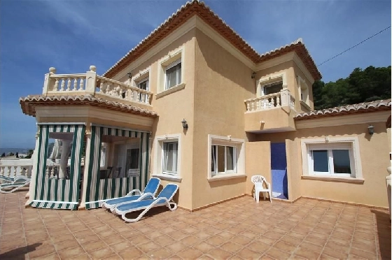 Villa in Calpe(Gran sol) zu verkaufen, Wohnfläche 250 m², Klimaanlage, Grundstück 927 m², 4 Schlafzimmer, 3 Badezimmer, Pool, ref.: COB-3261-10535-4