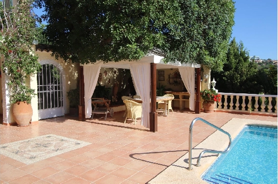 Villa in Benissa(Buena Vista) zu verkaufen, Wohnfläche 372 m², Klimaanlage, Grundstück 3082 m², 4 Schlafzimmer, 5 Badezimmer, Pool, ref.: COB-3306-10535-15