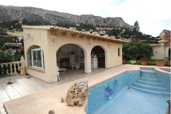 Villa in Calpe(La Canuta) zu verkaufen, Wohnfläche 609 m², Grundstück 3102 m², 4 Schlafzimmer, 4 Badezimmer, Pool, ref.: COB-3330-10535-44