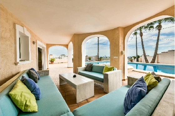 Villa in Calpe(Oltamar) zu verkaufen, Wohnfläche 351 m², Klimaanlage, Grundstück 1170 m², 6 Schlafzimmer, 6 Badezimmer, Pool, ref.: COB-3365-10535-5