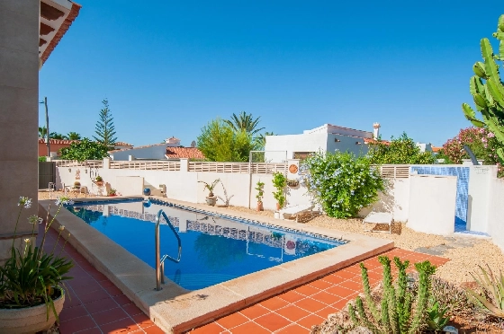 Villa in Calpe(Pla roig) zu verkaufen, Wohnfläche 145 m², Klimaanlage, Grundstück 800 m², 3 Schlafzimmer, 2 Badezimmer, Pool, ref.: COB-3377-10535-23