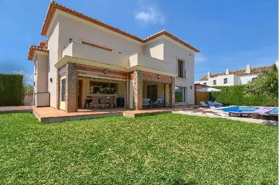 Villa in Denia(La xara) zu verkaufen, Wohnfläche 232 m², Klimaanlage, Grundstück 600 m², 3 Schlafzimmer, 3 Badezimmer, Pool, ref.: COB-3448-10535-8