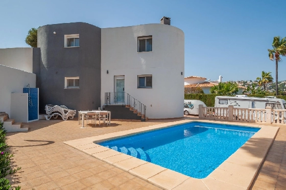 Villa in Benissa(San Jaime) zu verkaufen, Wohnfläche 240 m², Klimaanlage, 6 Schlafzimmer, 3 Badezimmer, Pool, ref.: COB-3449-10535-5