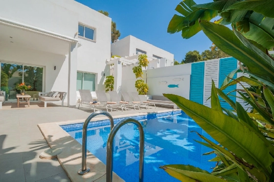 Villa in Moraira(El Portet) zu verkaufen, Wohnfläche 180 m², Klimaanlage, Grundstück 1300 m², 4 Schlafzimmer, 4 Badezimmer, Pool, ref.: COB-3455-10535-8