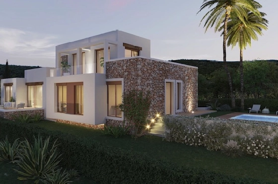 Villa in Javea(Residencial Cansalades) zu verkaufen, Wohnfläche 290 m², Klimaanlage, Grundstück 1520 m², 4 Schlafzimmer, 4 Badezimmer, Pool, ref.: CA-H-1798-AMBI-1