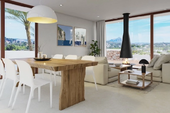 Villa in Javea(Villes del vent) zu verkaufen, Wohnfläche 170 m², Klimaanlage, Grundstück 1000 m², 3 Schlafzimmer, 2 Badezimmer, Pool, ref.: CA-H-1799-AMBI-5