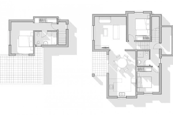 Villa in Pedreguer zu verkaufen, Wohnfläche 125 m², Baujahr 2025, Klimaanlage, Grundstück 725 m², 3 Schlafzimmer, 2 Badezimmer, Pool, ref.: AM-11103DA-2