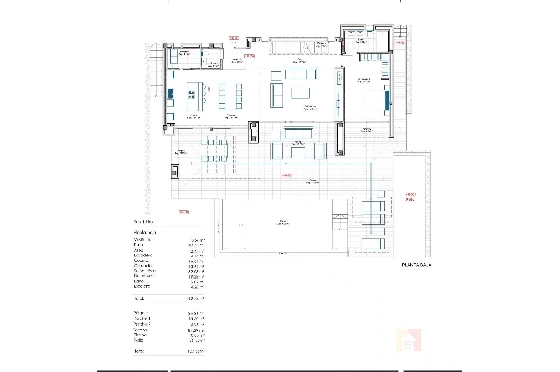 Villa in Moraira zu verkaufen, Wohnfläche 434 m², Baujahr 2019, Klimaanlage, Grundstück 800 m², 4 Schlafzimmer, 3 Badezimmer, Pool, ref.: AM-11856DA-7