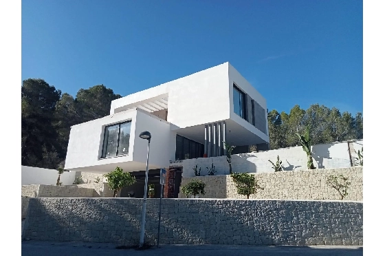 Villa in Moraira zu verkaufen, Wohnfläche 394 m², Baujahr 2020, Klimaanlage, Grundstück 800 m², 4 Schlafzimmer, 3 Badezimmer, Pool, ref.: AM-11509DA-3