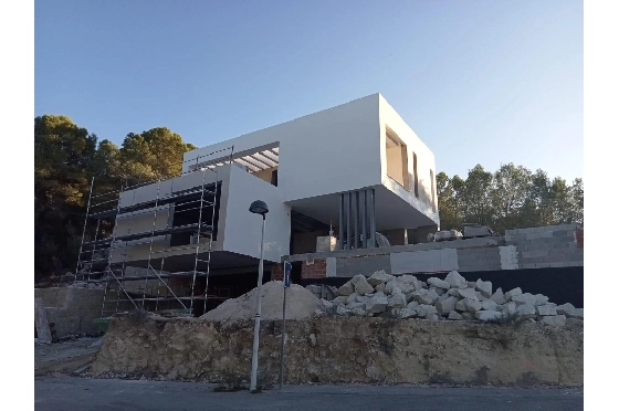 Villa in Moraira zu verkaufen, Wohnfläche 394 m², Baujahr 2020, Klimaanlage, Grundstück 800 m², 4 Schlafzimmer, 3 Badezimmer, Pool, ref.: AM-11509DA-5