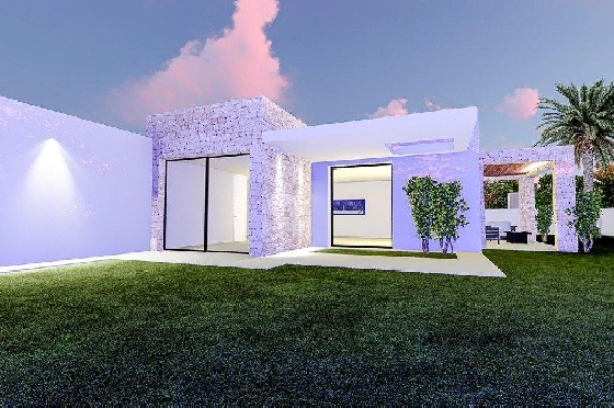 Villa in Benissa zu verkaufen, Wohnfläche 164 m², Baujahr 2021, Klimaanlage, Grundstück 1001 m², 3 Schlafzimmer, 2 Badezimmer, Pool, ref.: AM-11607DA-8