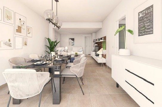 Apartment in Moraira(Centro) zu verkaufen, Wohnfläche 68 m², Baujahr 2021, Klimaanlage, 3 Schlafzimmer, 1 Badezimmer, Pool, ref.: AM-11644DR-4