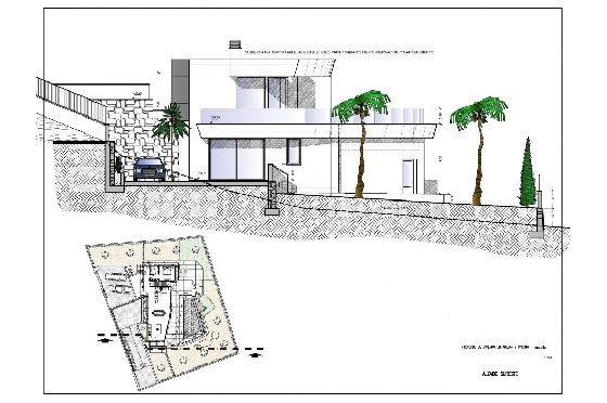 Villa in Calpe zu verkaufen, Wohnfläche 273 m², Baujahr 2022, Klimaanlage, Grundstück 805 m², 4 Schlafzimmer, 4 Badezimmer, Pool, ref.: AM-11772DA-15