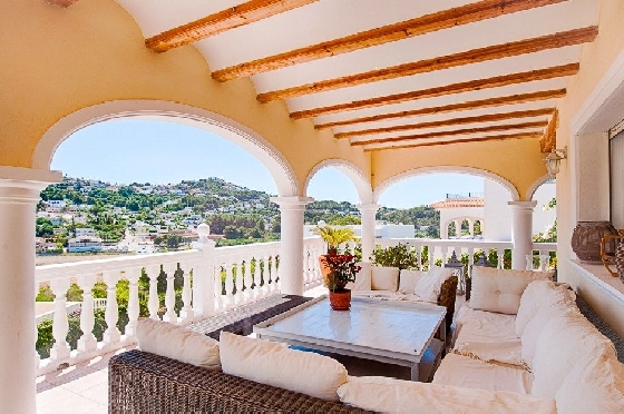 Villa in Moraira zu verkaufen, Wohnfläche 270 m², Baujahr 2007, Klimaanlage, Grundstück 797 m², 4 Schlafzimmer, 3 Badezimmer, Pool, ref.: AM-11778DA-15