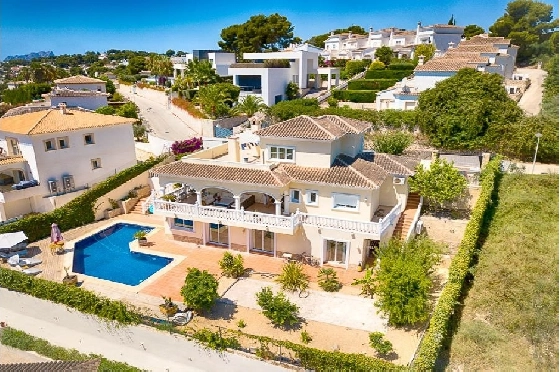 Villa in Moraira zu verkaufen, Wohnfläche 270 m², Baujahr 2007, Klimaanlage, Grundstück 797 m², 4 Schlafzimmer, 3 Badezimmer, Pool, ref.: AM-11778DA-3