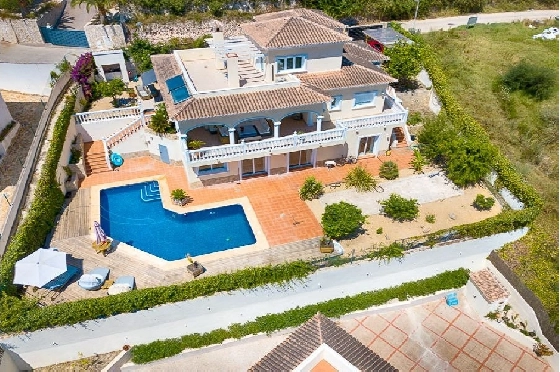 Villa in Moraira zu verkaufen, Wohnfläche 270 m², Baujahr 2007, Klimaanlage, Grundstück 797 m², 4 Schlafzimmer, 3 Badezimmer, Pool, ref.: AM-11778DA-5