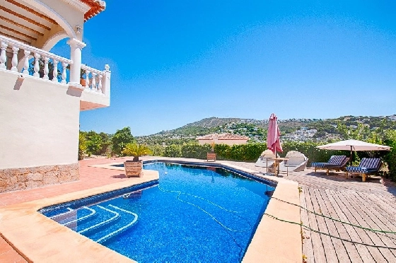 Villa in Moraira zu verkaufen, Wohnfläche 270 m², Baujahr 2007, Klimaanlage, Grundstück 797 m², 4 Schlafzimmer, 3 Badezimmer, Pool, ref.: AM-11778DA-6