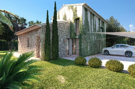 Villa in Javea zu verkaufen, Wohnfläche 180 m², Baujahr 2023, Klimaanlage, Grundstück 1005 m², 3 Schlafzimmer, 2 Badezimmer, Pool, ref.: AM-11845DA-4