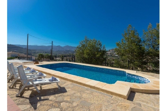 Villa in Calpe zu verkaufen, Wohnfläche 90 m², + Ofen, Klimaanlage, Grundstück 800 m², 3 Schlafzimmer, 1 Badezimmer, Pool, ref.: AM-11853DR-5