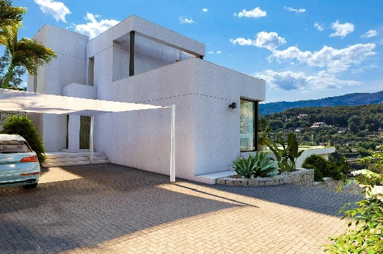 Villa in Calpe zu verkaufen, Wohnfläche 209 m², Baujahr 2024, Klimaanlage, Grundstück 1000 m², 3 Schlafzimmer, 3 Badezimmer, Pool, ref.: AM-11967DA-5