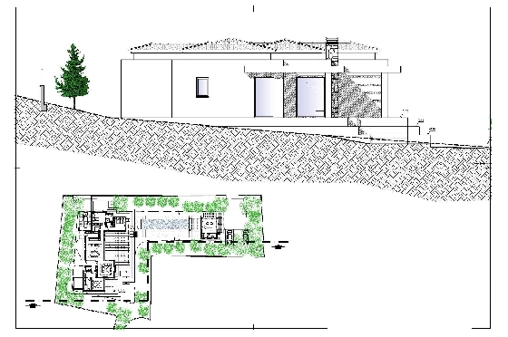 Villa in Javea zu verkaufen, Wohnfläche 420 m², Baujahr 2023, Klimaanlage, Grundstück 1741 m², 4 Schlafzimmer, 5 Badezimmer, Pool, ref.: AM-12003DA-8