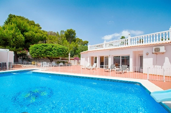 Villa in Moraira zu verkaufen, Wohnfläche 176 m², Klimaanlage, Grundstück 1050 m², 4 Schlafzimmer, 2 Badezimmer, Pool, ref.: AM-12011DA-11