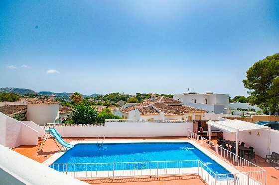 Villa in Moraira zu verkaufen, Wohnfläche 176 m², Klimaanlage, Grundstück 1050 m², 4 Schlafzimmer, 2 Badezimmer, Pool, ref.: AM-12011DA-16