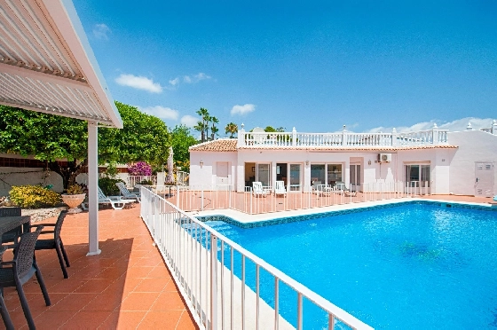 Villa in Moraira zu verkaufen, Wohnfläche 176 m², Klimaanlage, Grundstück 1050 m², 4 Schlafzimmer, 2 Badezimmer, Pool, ref.: AM-12011DA-4