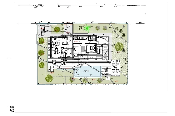 Villa in Moraira zu verkaufen, Wohnfläche 261 m², Baujahr 2023, Klimaanlage, Grundstück 810 m², 4 Schlafzimmer, 3 Badezimmer, Pool, ref.: AM-12027DA-15