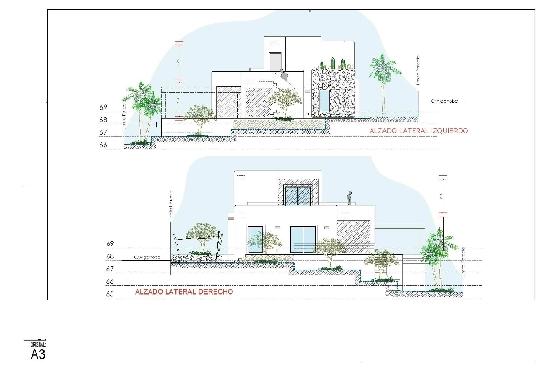 Villa in Moraira zu verkaufen, Wohnfläche 261 m², Baujahr 2023, Klimaanlage, Grundstück 810 m², 4 Schlafzimmer, 3 Badezimmer, Pool, ref.: AM-12027DA-24