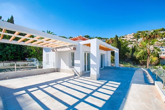 Villa in Moraira zu verkaufen, Wohnfläche 480 m², Baujahr 2023, Klimaanlage, Grundstück 1140 m², 3 Schlafzimmer, 3 Badezimmer, Pool, ref.: AM-12058DA-19