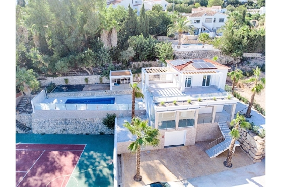 Villa in Moraira zu verkaufen, Wohnfläche 480 m², Baujahr 2023, Klimaanlage, Grundstück 1140 m², 3 Schlafzimmer, 3 Badezimmer, Pool, ref.: AM-12058DA-29