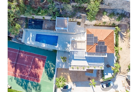 Villa in Moraira zu verkaufen, Wohnfläche 480 m², Baujahr 2023, Klimaanlage, Grundstück 1140 m², 3 Schlafzimmer, 3 Badezimmer, Pool, ref.: AM-12058DA-30