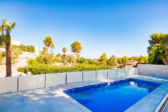 Villa in Moraira zu verkaufen, Wohnfläche 480 m², Baujahr 2023, Klimaanlage, Grundstück 1140 m², 3 Schlafzimmer, 3 Badezimmer, Pool, ref.: AM-12058DA-32