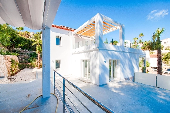 Villa in Moraira zu verkaufen, Wohnfläche 480 m², Baujahr 2023, Klimaanlage, Grundstück 1140 m², 3 Schlafzimmer, 3 Badezimmer, Pool, ref.: AM-12058DA-33