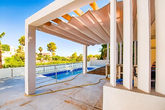 Villa in Moraira zu verkaufen, Wohnfläche 480 m², Baujahr 2023, Klimaanlage, Grundstück 1140 m², 3 Schlafzimmer, 3 Badezimmer, Pool, ref.: AM-12058DA-34