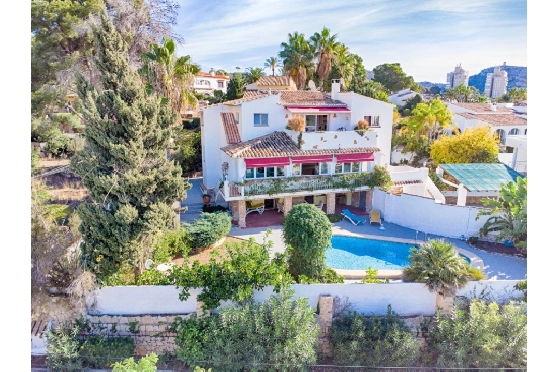 Villa in Moraira zu verkaufen, Wohnfläche 326 m², Baujahr 1975, Klimaanlage, Grundstück 791 m², 6 Schlafzimmer, 6 Badezimmer, Pool, ref.: AM-12082DA-4