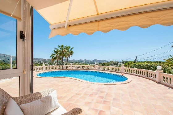 Villa in Moraira zu verkaufen, Wohnfläche 293 m², Baujahr 1998, Klimaanlage, Grundstück 1604 m², 5 Schlafzimmer, 3 Badezimmer, Pool, ref.: AM-12096DA-18