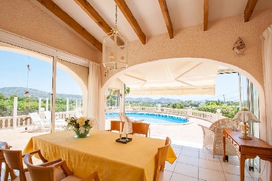 Villa in Moraira zu verkaufen, Wohnfläche 293 m², Baujahr 1998, Klimaanlage, Grundstück 1604 m², 5 Schlafzimmer, 3 Badezimmer, Pool, ref.: AM-12096DA-20