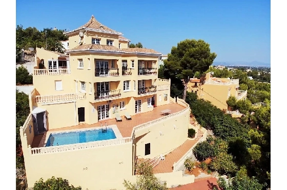 Villa in Denia zu verkaufen, Wohnfläche 319 m², Klimaanlage, Grundstück 900 m², 6 Schlafzimmer, 4 Badezimmer, Pool, ref.: AM-12170DA-1