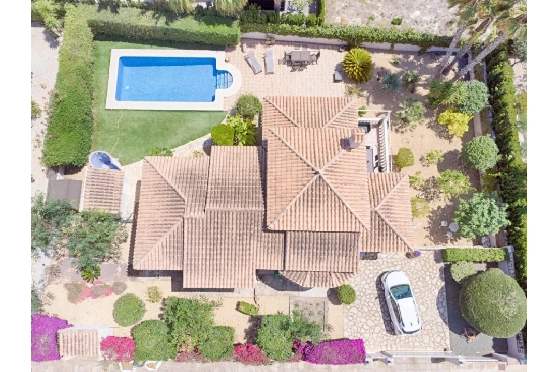 Villa in Moraira zu verkaufen, Wohnfläche 132 m², Baujahr 2006, Klimaanlage, Grundstück 803 m², 3 Schlafzimmer, 2 Badezimmer, Pool, ref.: AM-12189DR-5