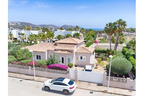 Villa in Moraira zu verkaufen, Wohnfläche 132 m², Baujahr 2006, Klimaanlage, Grundstück 803 m², 3 Schlafzimmer, 2 Badezimmer, Pool, ref.: AM-12189DR-7