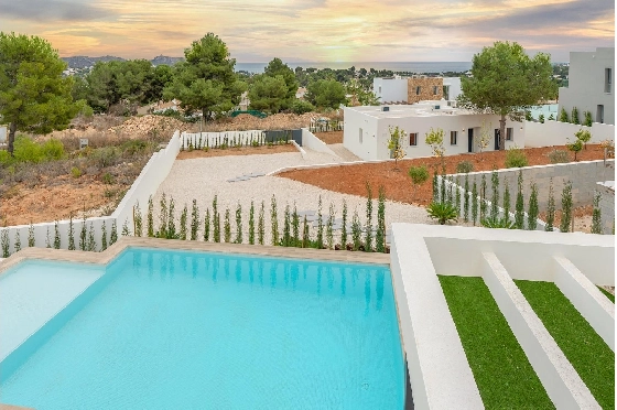 Villa in Moraira zu verkaufen, Wohnfläche 259 m², Baujahr 2024, Klimaanlage, Grundstück 800 m², 3 Schlafzimmer, 3 Badezimmer, Pool, ref.: AM-12206DR-11