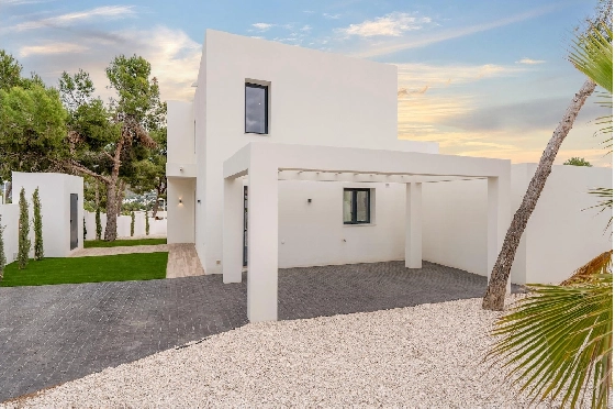 Villa in Moraira zu verkaufen, Wohnfläche 259 m², Baujahr 2024, Klimaanlage, Grundstück 800 m², 3 Schlafzimmer, 3 Badezimmer, Pool, ref.: AM-12206DR-18