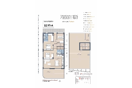 Penthouse Apartment in Los Alcazares zu verkaufen, Wohnfläche 175 m², Zustand Erstbezug, 3 Schlafzimmer, 2 Badezimmer, Pool, ref.: HA-LAN-432-A04-17